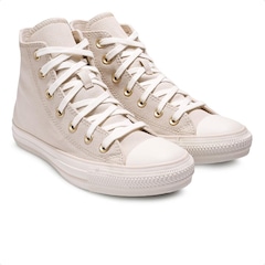 Tênis  Cano Alto Feminino Converse Chuck Taylor All Star Summer Metals - Foto 3