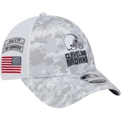 Boné Masculino New Era 940 Cleveland Browns NFL Salute To Service 25 - Foto 4