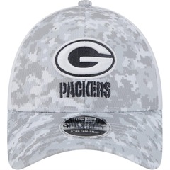 Boné Masculino New Era 940 Green Bay Packers NFL Salute To Service 25 - Foto 3