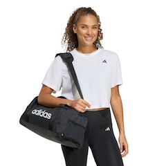 Bolsa adidas Duffel Linear Pequena - Foto 4