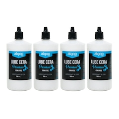 Kit com 4 Óleos Lubrificantes Cera Corrente Bike Algoo Premium 200 ml - Foto 1
