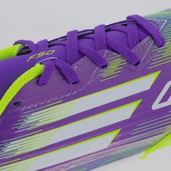 Chuteira Society Infantil adidas F50 League - Foto 7