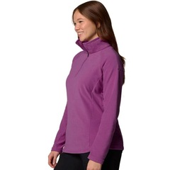 Jaqueta de Moletom Feminina Columbia Fleece Glacial IV 1/2 Zip - Foto 3