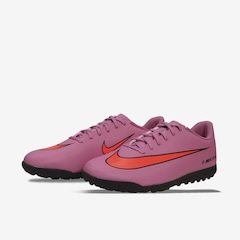 Chuteira Society Infantil Nike Mercurial Vapor 16 Club - Foto 6
