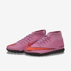 Chuteira Society Infantil Nike Jr Mercurial Superfly 10 Club - Foto 6