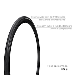 Par Pneu aro 700 x 25 bike Speed Arisun Rapide Kevlar 60 Tpi - Foto 2