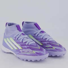 Chuteira Society Feminina adidas F50 Sparkfusion League - Foto 2