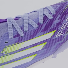 Chuteira Society Feminina adidas F50 Sparkfusion League - Foto 7