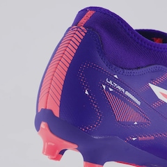 Chuteira de Campo Masculina Puma Ultra 5 Play+ FG/AG - Foto 6