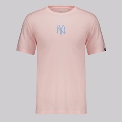 Camiseta New Era MLB New York Yankees Basica Masculina - Foto 1