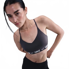 Top Fitness com Bojo Nike Baixa Sustentação Dri-Fit Indy SPT BRA - Foto 1