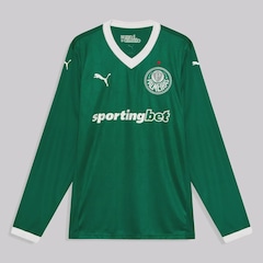Camisa Palmeiras I 25/26 Puma Manga Longa Masculino - Foto 6