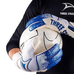 Luva de Goleiro de Futebol de Campo Three Stars Fox 21 - Foto 2