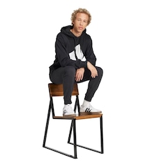 Blusão de Moletom com Capuz Masculino Adidas Big Logo - Foto 7