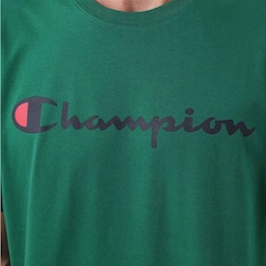 Camiseta Masculina Champion Mc Logo Script Ink - Foto 3