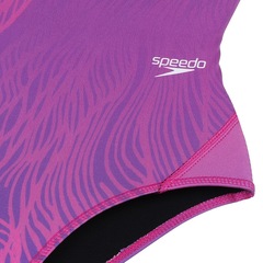 Maiô Infantil Speedo Alça Larga Net - Foto 4