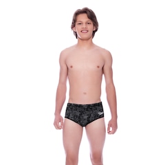 Sunga Infantil Speedo High Speed Tradicional Graphic - Foto 1