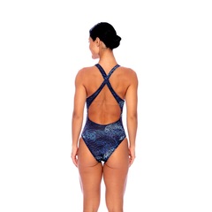 Maiô Adulto Speedo High Speed Cross Slim Foliage - Foto 2