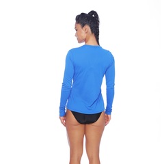 Camiseta Feminina Speedo Manga Longa Proteção UV50 - Foto 2