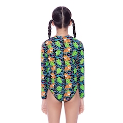 Camiseta Infantil Speedo Manga Longa Jungle Tiger - Foto 2