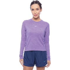 Camiseta Feminina Speedo Manga Longa Run - Foto 1