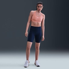 Top Fitness com Bojo Nike Média Sustentação Swoosh Sport - Foto 4