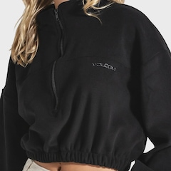 Blusão de Moletom Feminino Volcom Especial Soft - Foto 2