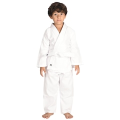 Kimono de Judô Jiu-Jitsu Infantil MKS Seitô com Faixa Branca - Foto 2