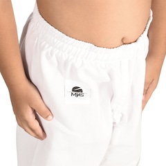 Kimono de Judô Jiu-Jitsu Infantil MKS Seitô com Faixa Branca - Foto 7