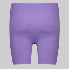Shorts Canelado Selene Sem Costura Feminino - Foto 4