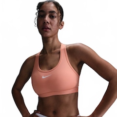 Top Fitness com Bojo Nike Média Sustentação Swoosh Sport - Foto 1