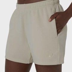 Shorts Asics French Terry 5In Feminino - Foto 4