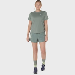 Shorts Asics Icon 4In Feminino - Foto 7