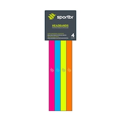 Faixa de Cabelo com Silicone Sportbr - 4 unidades - Foto 3