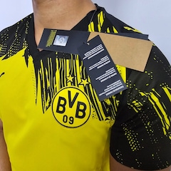 Camisa do Borussia Dortmund Puma 25/26 Uniforme 1 Torcedor Masculina - Foto 6