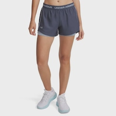Shorts de Treino 2 em 1 Under Armour Tech Play Feminino - Foto 2