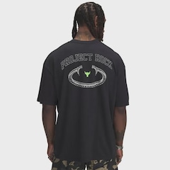 Camiseta Under Armour Project Rock Heavyweight Masculina - Foto 2