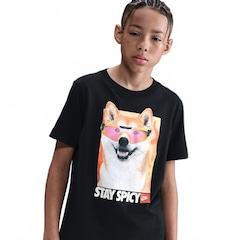 Camiseta Nike Sportswear Shiba Infantil - Foto 1