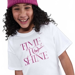 Camiseta Nike Sportswear Shine Infantil - Foto 1
