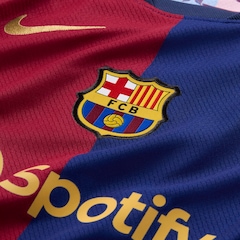 Camisa Barcelona I 2024/25 Torcedor Pro Nike Infantil - Foto 10