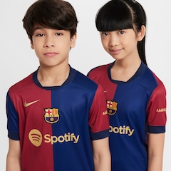 Camisa Barcelona I 2024/25 Torcedor Pro Nike Infantil - Foto 3