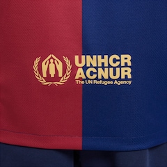 Camisa Barcelona I 2024/25 Torcedor Pro Nike Infantil - Foto 8