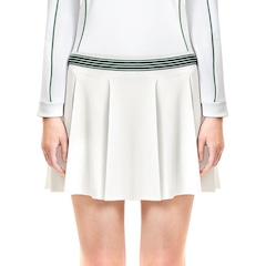 Saia Shorts Lacoste Em Pique Feminina - Foto 1