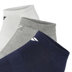 Kit Com 3 Pares de Meia Babolat Invisible Pack Tamanho 47 ao 49 Masculino - Foto 2