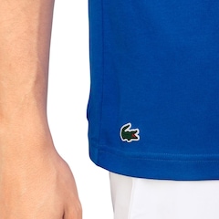 Kit Boné + Camiseta Lacoste Tennis Novak Djokovic Th1044 Masculina - Foto 4