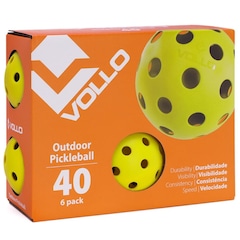 Kit Bola De Pickleball Vollo Pack com 06 Unidades - Foto 2