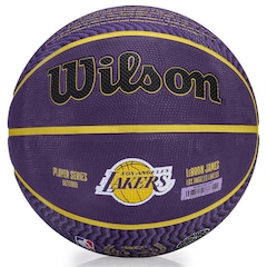 Bola De Basquete Wilson NBA Player Icon Outdoor Lebron James Tam 7 - Foto 3
