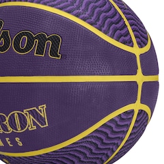 Bola De Basquete Wilson NBA Player Icon Outdoor Lebron James Tam 7 - Foto 4