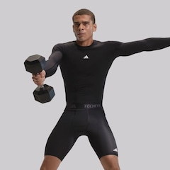 Bermuda de Compressão adidas Techfit Masculina - Foto 7