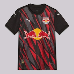 Camisa Puma Red Bull Bragantino III 2025 Infantil - Foto 1